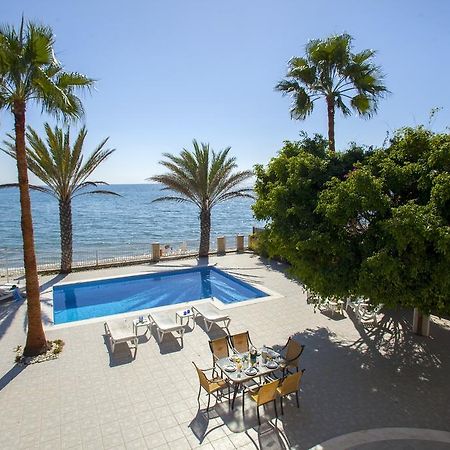 Meneou Beachfront Villa Sunset Perivolia Habitación foto
